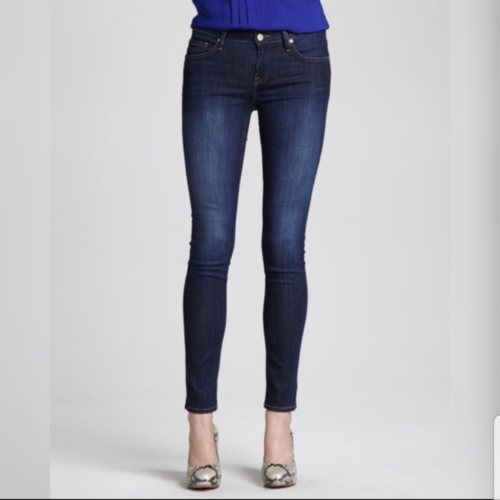 Joie mid rise skinny Jean's dark wash size 26
